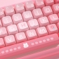 Summer Bunny 104+34 / 54 MDA Profile Keycap Set Cherry MX PBT Dye-subbed for Mechanical Gaming Keyboard